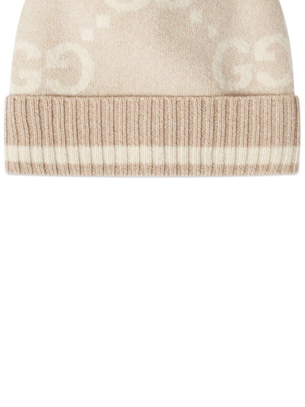 Gucci Light Beige Knit Beanie - Picture 3 of 5